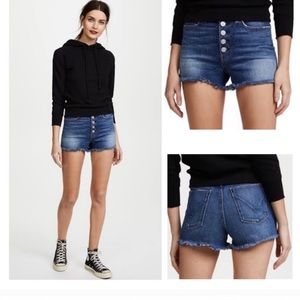HUDSON Jeans Zoeey High Waist Cut-off Shorts - 25